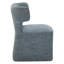 Sardinia Upholstered Dining Chair With Casters-116673860