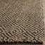 Tapis en fibres naturelles de jute tissé à la main à motif géométrique Aerionna-22736719