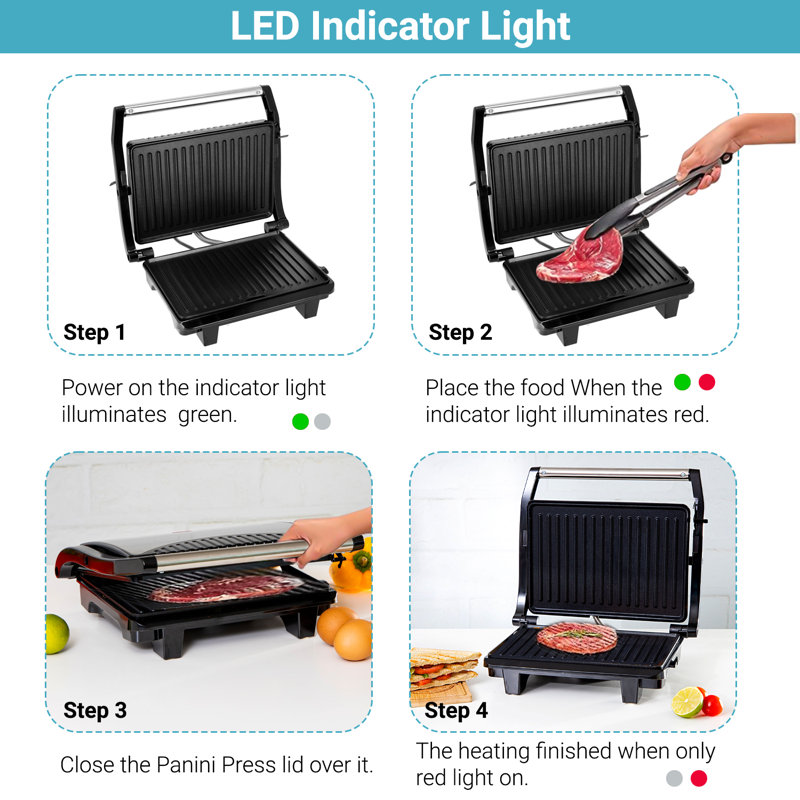 Geepas Non Stick Electric Grill with Lid