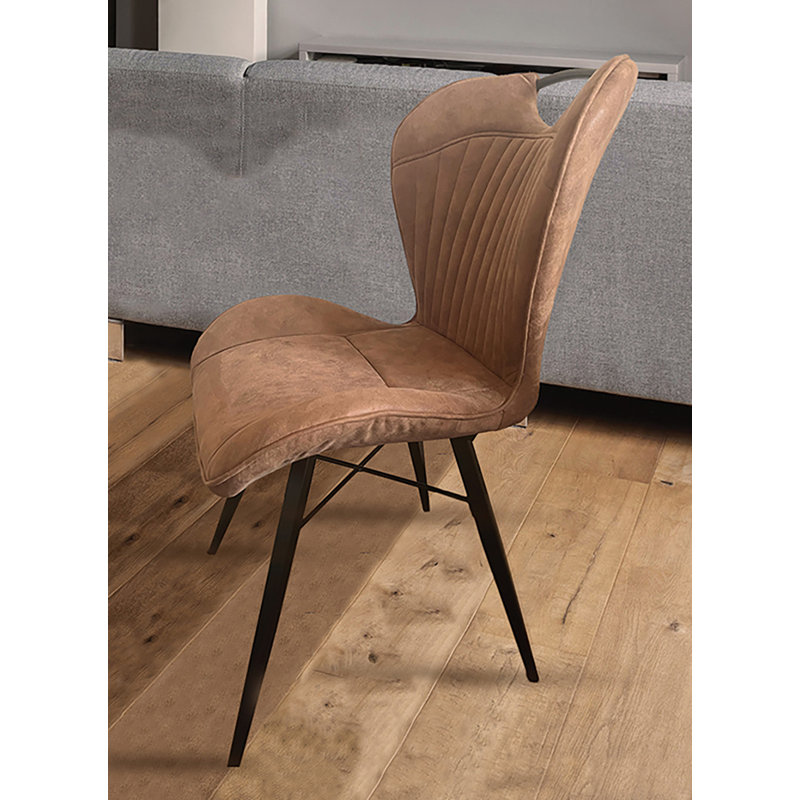 Holborn Upholstered Dining Chair, Tan