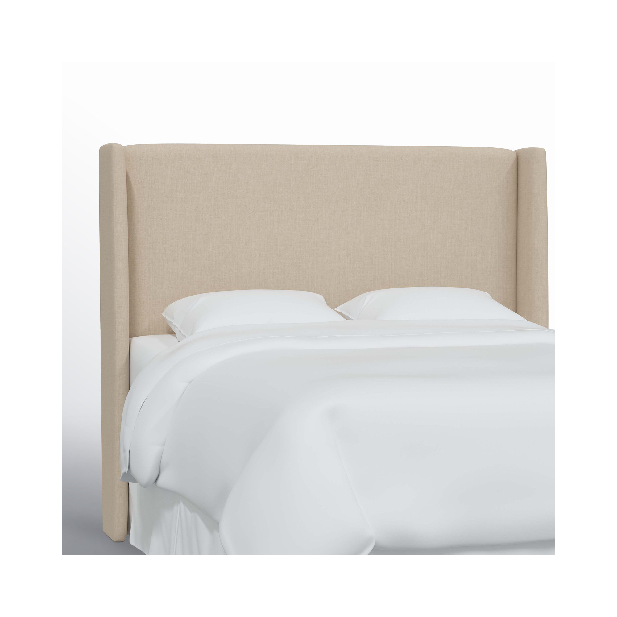 Tilly Upholstered Headboard, Classic Linen Linen, King