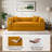 Convertible Sleeper Sofa Bed with Cylindrical Pillow, Corduroy Folding Mattress Couch, Floor Sofa  Sofa-in-a-Box, No Installation & Easy to Transport, Deep Seat-433363142
