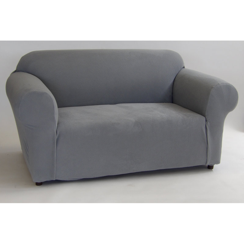 Housse pour canapé à coussins carrés/rectangulaires, Gris