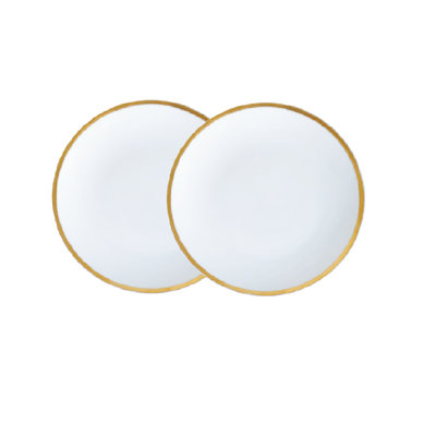 Golden Edge 6" Appetizer Plate