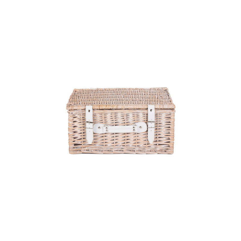 Wicker Empty Hamper Basket, 19cm H x 41cm W x 30cm D