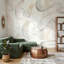 Papier peint brossé, tourbillon de ruban, tourbillon lumineux, décoration murale lumineuse-2072147555-2072147553