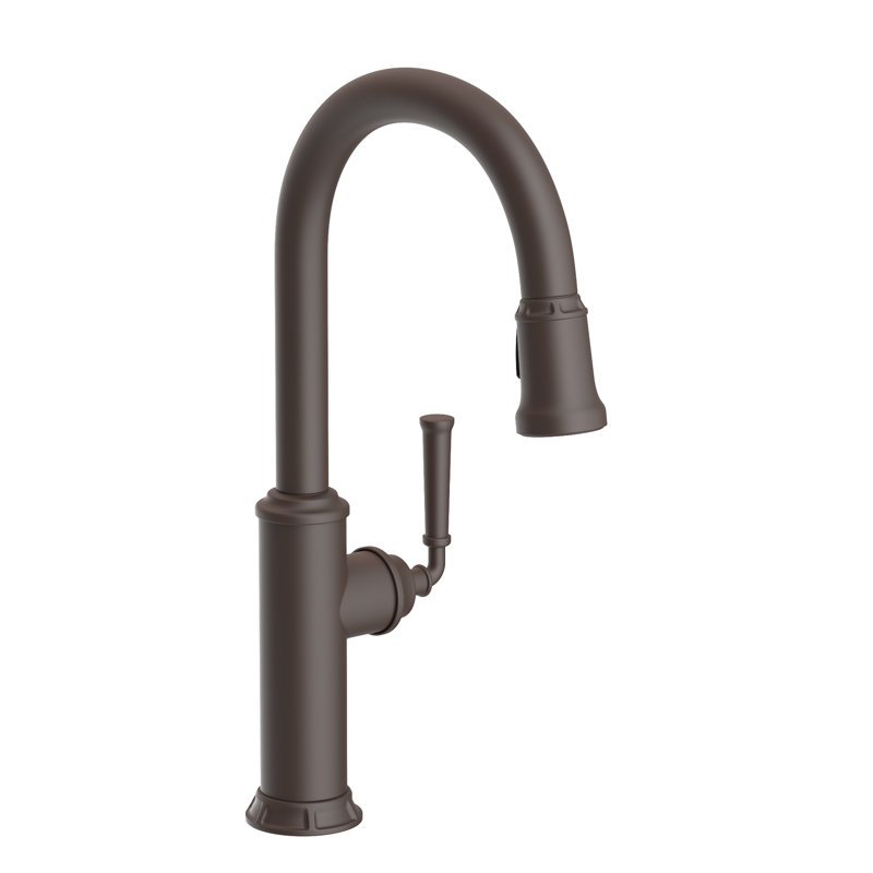 Gavin Single Handle Pull Down Kitchen Faucet, Oil Rubbed Bronze