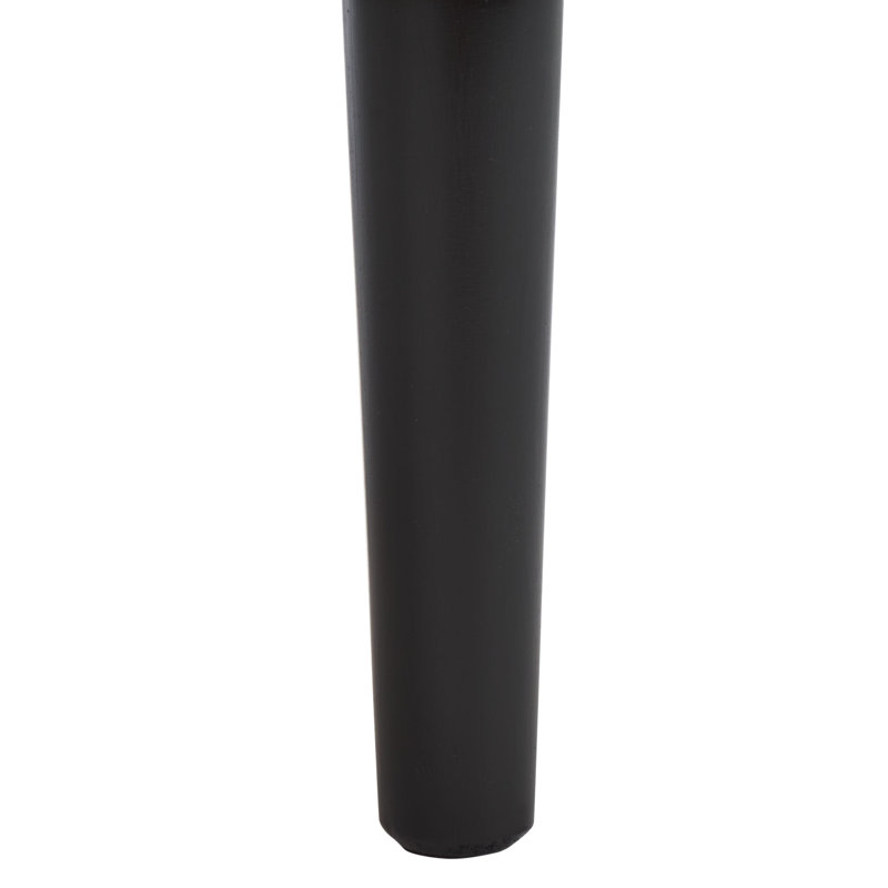 Tameka Nightstand With Hutch, Black