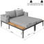 150cm Long Double Chaise with Cushions