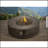 12" H Outdoor Fire Pit Table