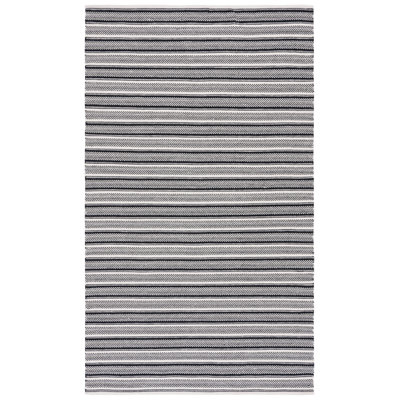 Annia Flat Weave Cotton Striped Rug