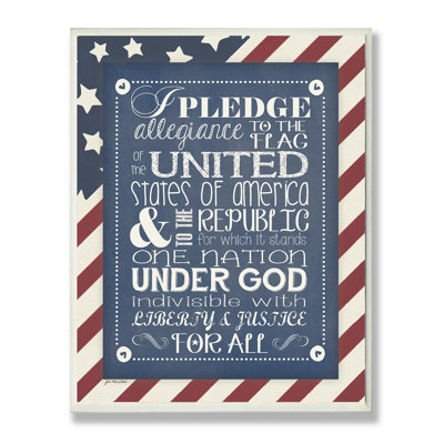 " Pledge Of Allegiance "
