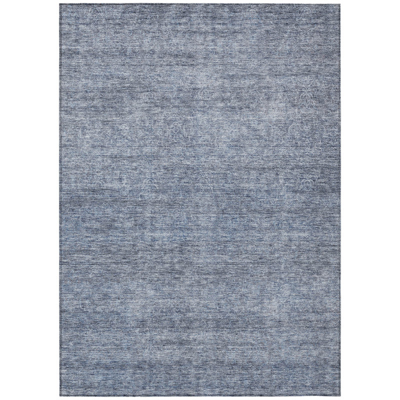 Omera Sky Washable Indoor-Outdoor Rug - , 10' x 14'