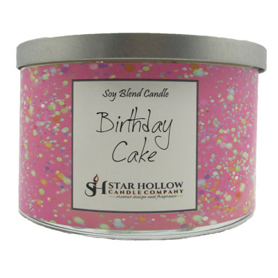 Birthday Cake Scented Jar Candle