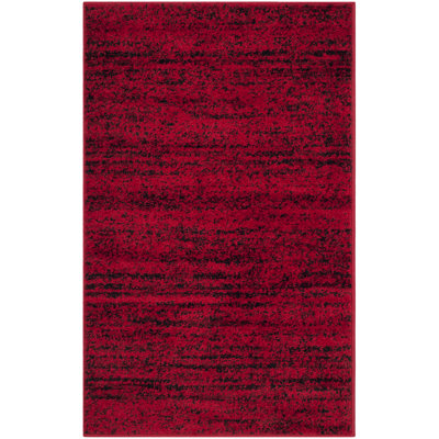 Riebe Red/Black Area Rug