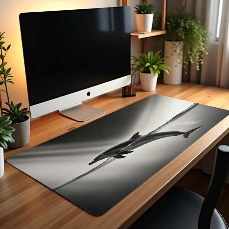 Polyester Desk Pad, 23.6x13.8