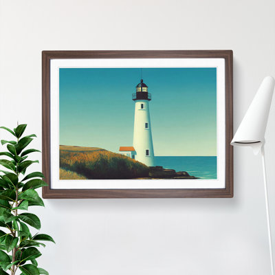 Resplendent Lighthouse - Single Picture Frame Painting