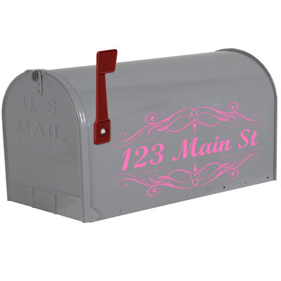 Boîte aux lettres personnalisable lettres personnalisées