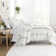 Down Alternative Urban Stitch Patterned Comforter Set