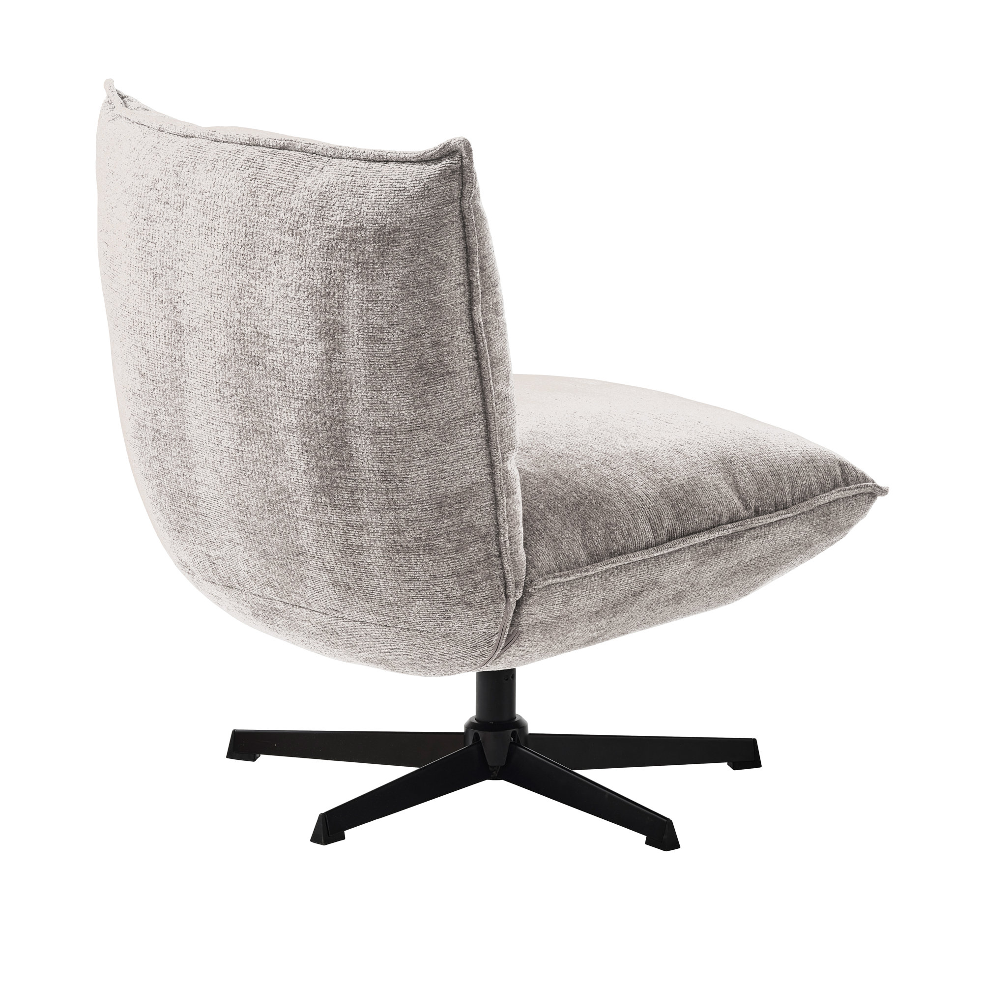 Algenn Upholstered Accent Chair, Off White Polyester Blend