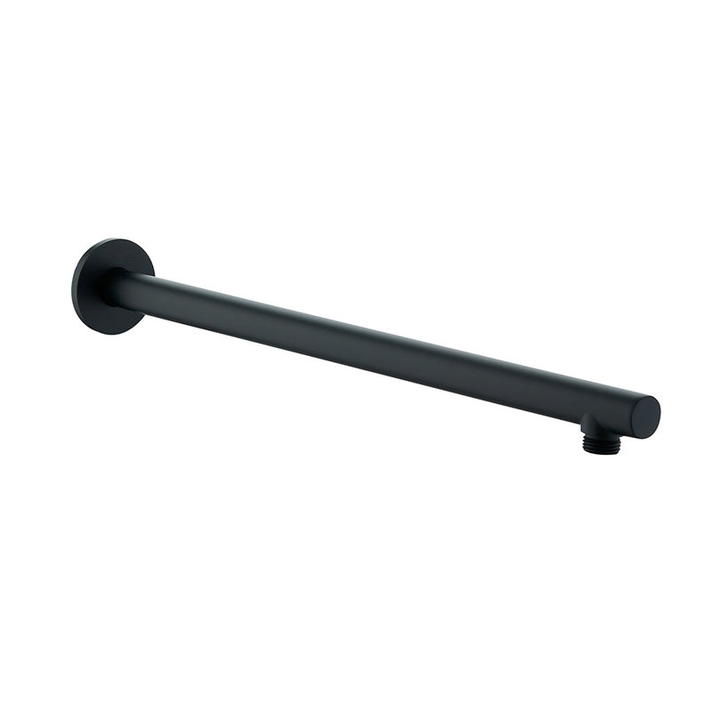 Bras de douche rond en laiton DAX, Mat