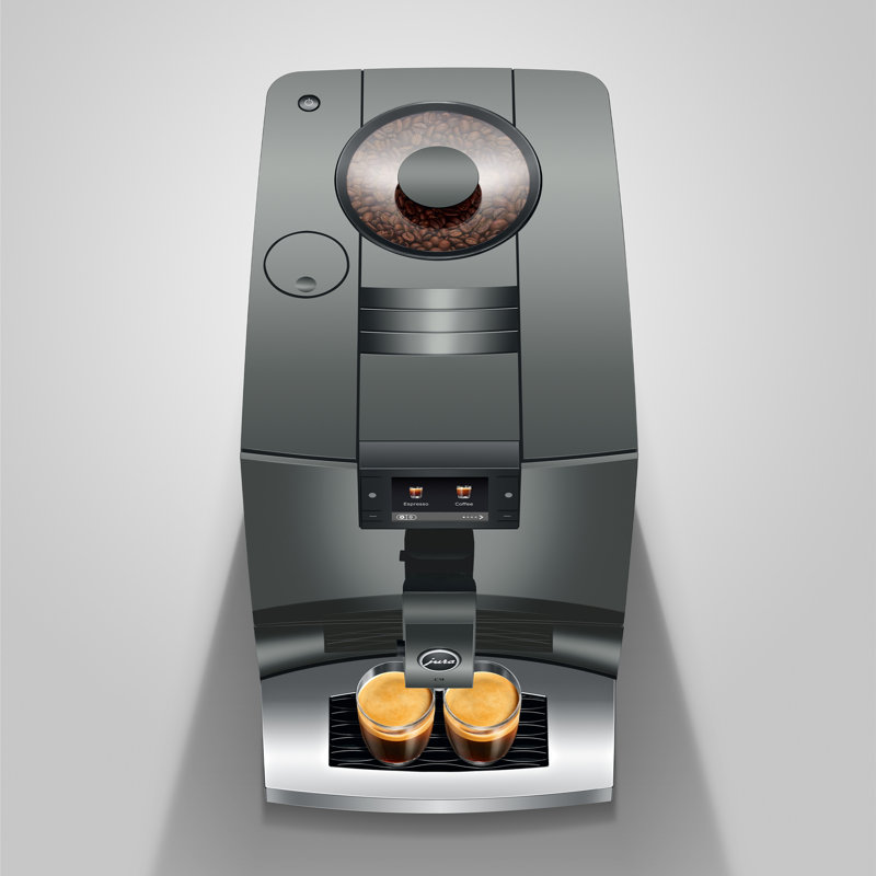 C9 Coffee And Espresso Machine, Dark Inox