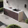 All-Weather Aluminum Wash Basin with Stone Counter