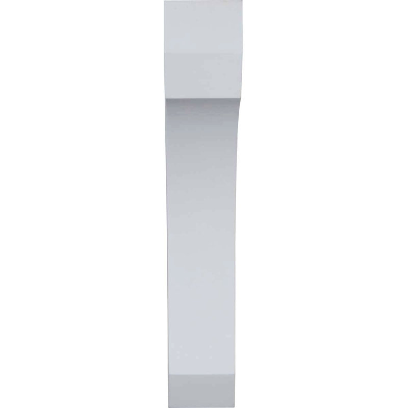 White Polyurethane Decorative 18" Bracket