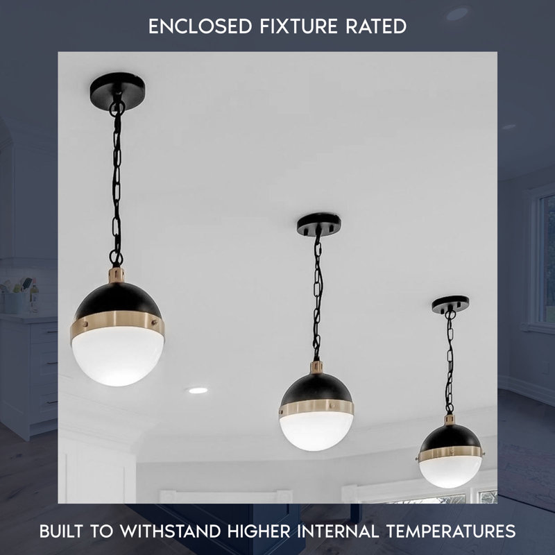 Ampoule candélabre à DEL 8W LUXRITE, équivalente à 75W, culot E12, 1000 lumens, blanc froid 4000K, à intensité variable, luminaire à filament transparent et emballage humide classé 12