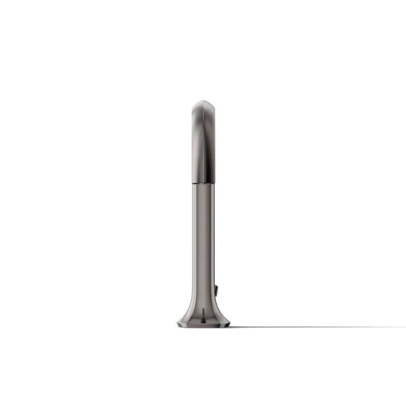 Occasion Single Hole Bathroom Faucet, Vibrant Titanium