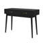 Petit bureau noir avec tiroirs