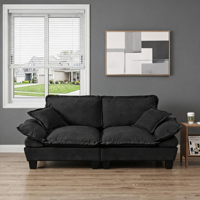 Canapés modulaires, Black