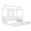 Lit en bois avec lit gigogne House House