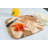 Acacia Herringbone Rounded Edge Cutting/Serve Board With Inset Handles, Small