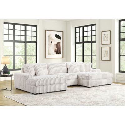 SUNDAY XL BLACK 3PC Sectional
