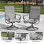 Chaises de patio pivotantes et berçantes-1113537370