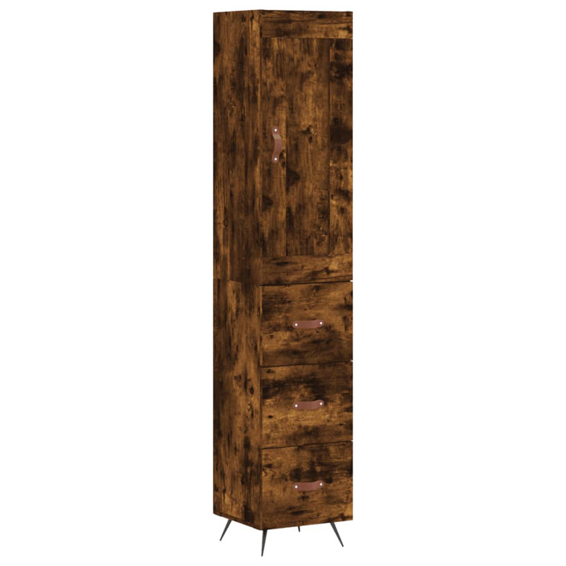 Meliton 34.5cm Sideboard, Smoked Oak