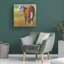 Art mural sur toile tendue - "Beautiful Morning" par Rita Kirkman pour le salon, la chambre à coucher ou le bureau - 18 x 18