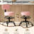 Adjustable Drafting Chair with Back Support Rolling Swivel Stool-613417632-613397749