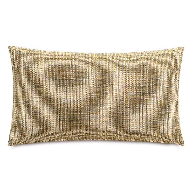 Oreiller décoratif en jute Ojai, H 13 po x l 22 po