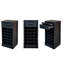 Armoire de rangement 35 po avec 24 tiroirs modulaires Farmhouse Coffee-1293697632