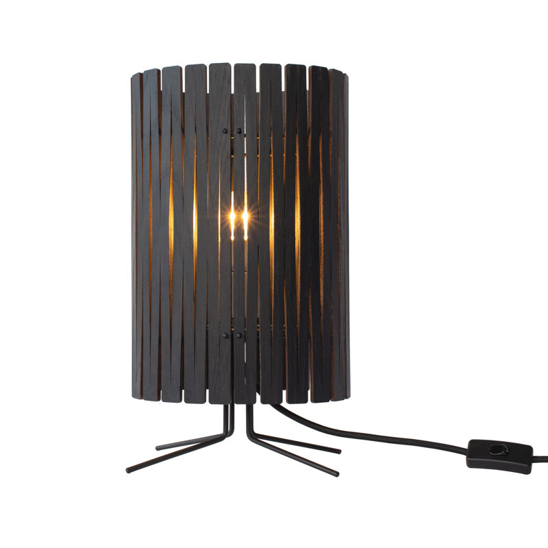 Lampe de table Kerflights T2, Frêne noirci