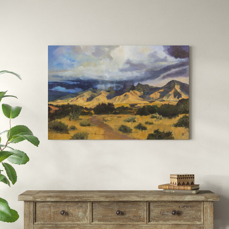 Desert Mountain Light, H 32 po x l 48 po x P 1,25 po