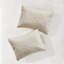 Ensemble de couvre-lit réversible 3 pièces crème, surdimensionné et hypoallergénique pour plus de confort et de style-119369746-119369748