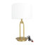 Lampe de table dorée-91864067