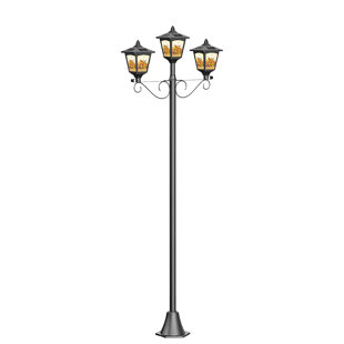 Lampadaire solaire 72 po pour la fête de l'Action de grâce 72 po