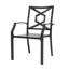 Ensemble de 4 chaises de patio empilables
