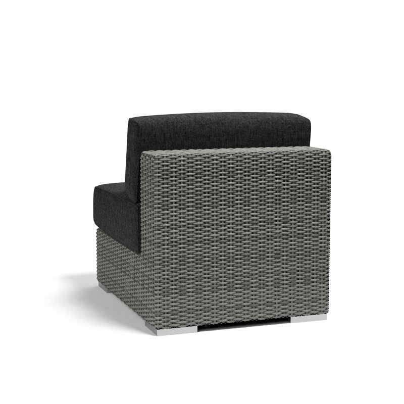 Emerald II Outdoor Armless Lounge Chair