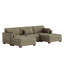 Canapé modulaire en velours côtelé Maelina -107665275-119222695