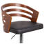 Tabouret de bar rotatif à hauteur ajustable Kaat